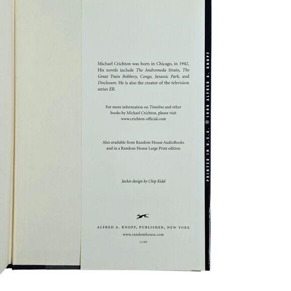 Timeline by Michael Crichton - Hardcover - Picture 4 of 7